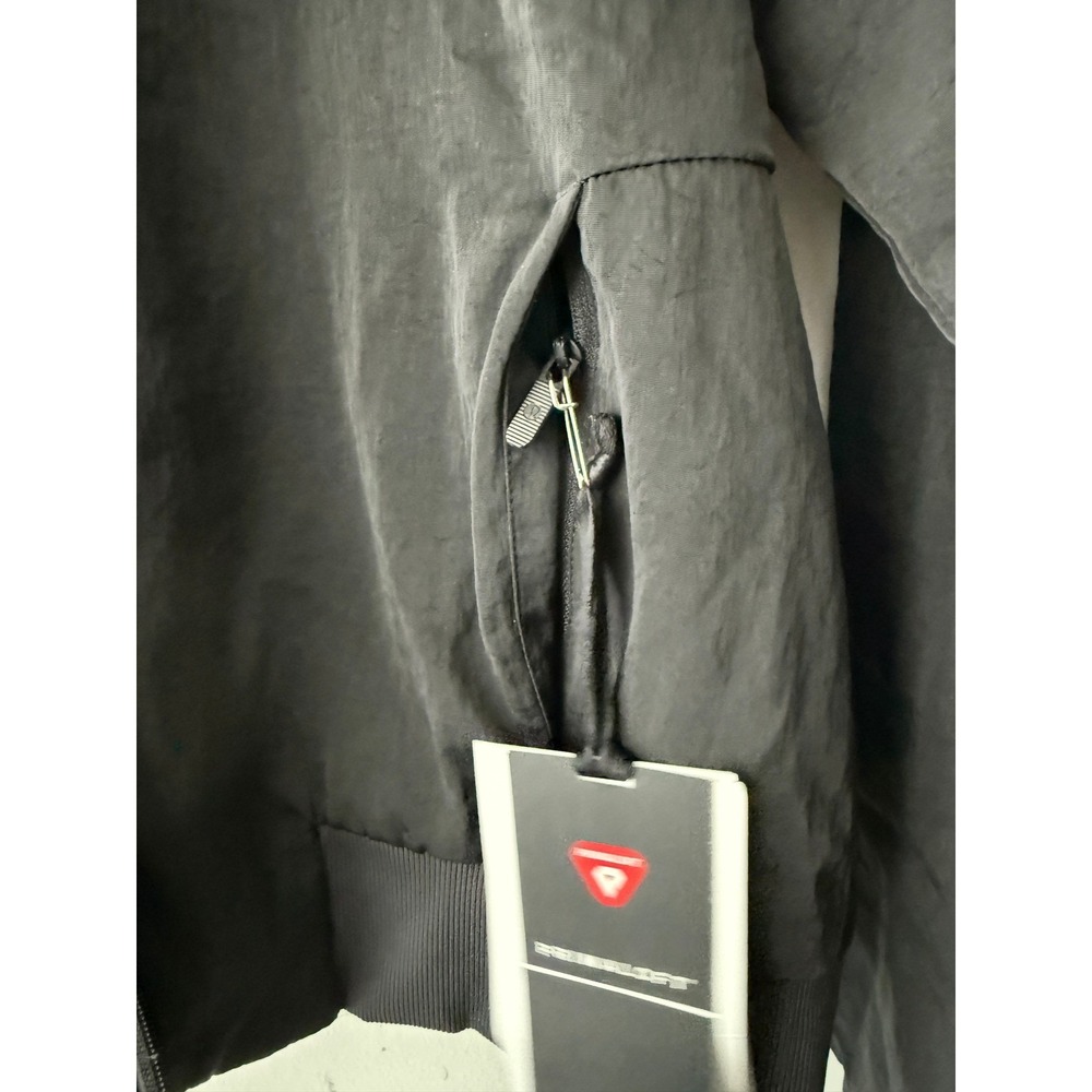 Lululemon Non-Stop Bomber Jacket Black Women PrimaLoft New NWT 8 Corporate Logo - Picture 13 of 16